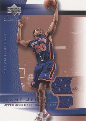 2003-04 Upper Deck Sweet Shot - Allan Houston #AH-J