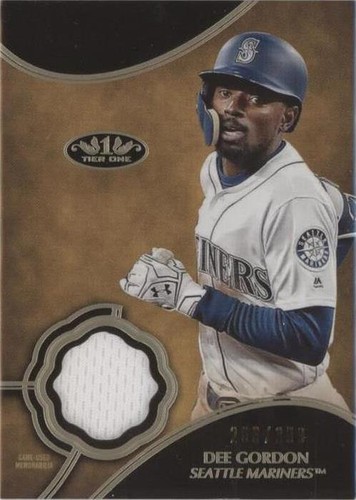 2019 Topps Tier One - Dee Gordon #T1R-DGO
