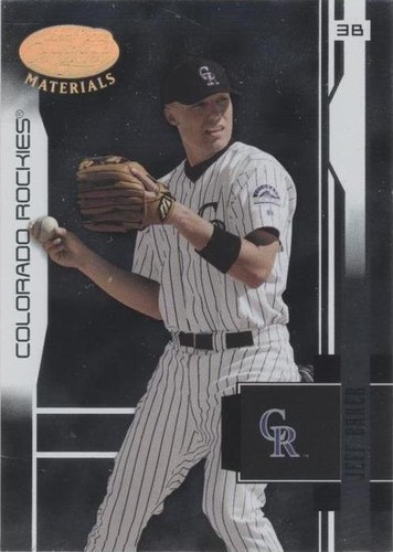 2003 Leaf Certified Materials - Jeff Baker #61