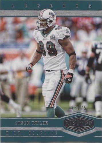 2017 Panini Plates & Patches Jason Taylor #133