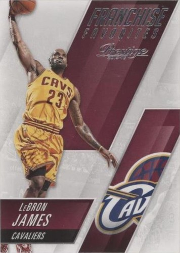 2017 PANINI PRESTIGE LEBRON JAMES 16 MINT BASKETBALL CLEVELAND