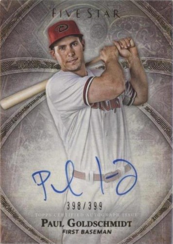 2014 Topps Five Star - Paul Goldschmidt #FSA-PG