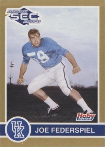 1991 Hoby Stars of the SEC Joe Federspiel #160