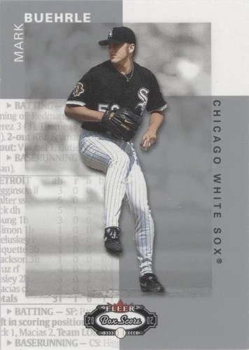 2002 Fleer Box Score - Mark Buehrle #4