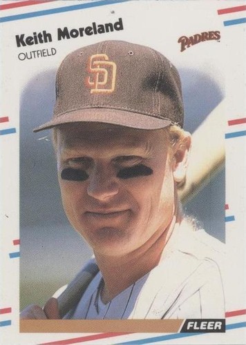 1988 Fleer Update - Keith Moreland #U-124