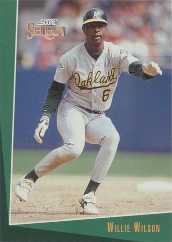 1993 Score Select - Willie Wilson #395