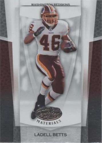2007 Leaf Certified Materials Ladell Betts #20