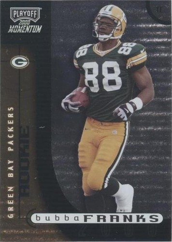 2000 Playoff Momentum Bubba Franks #107