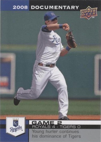 2008 Upper Deck Documentary - Alex Gordon #132