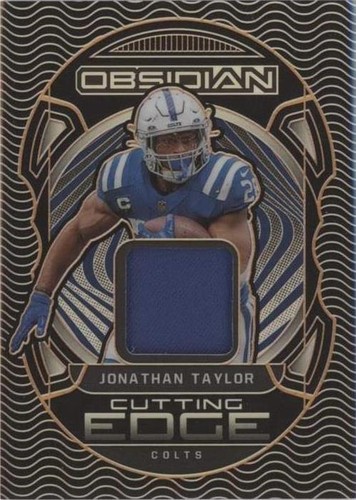 2022 Panini Obsidian Jonathan Taylor #CE-JTA