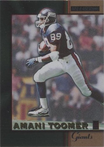 1996 Score Board NFL Lasers Amani Toomer #81