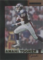 1996 Score Board NFL Lasers Amani Toomer #81