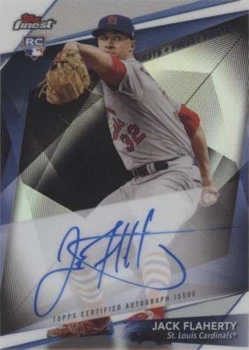2018 Topps Finest - Jack Flaherty #FFA-JF