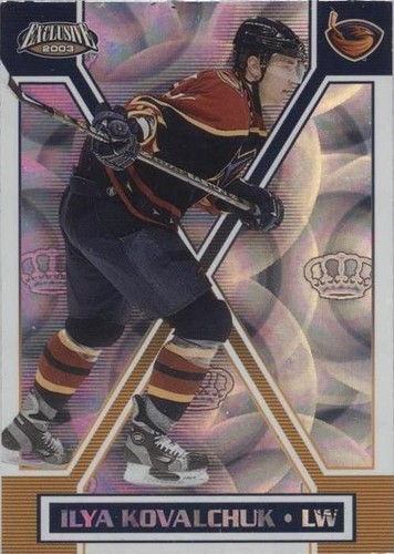 2002-03 Pacific Exclusive - Ilya Kovalchuk #8