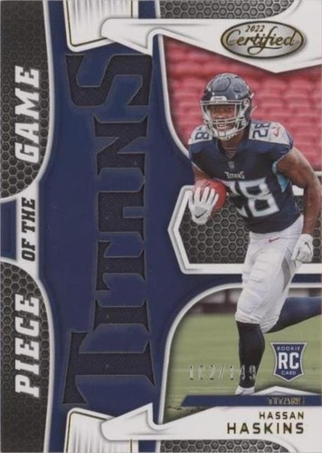 2022 Panini Certified Hassan Haskins #PG-HH
