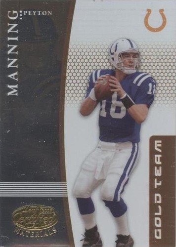 2007 Leaf Certified Materials Peyton Manning #GT-9