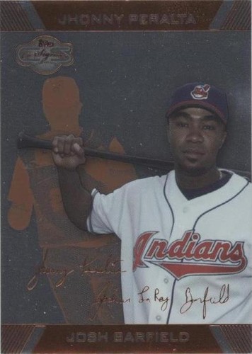 2007 Topps Co-Signers - Jhonny Peralta Josh Barfield #84