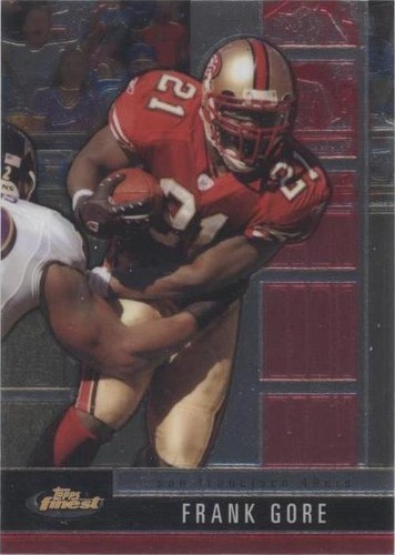 2008 Topps Finest Frank Gore #31