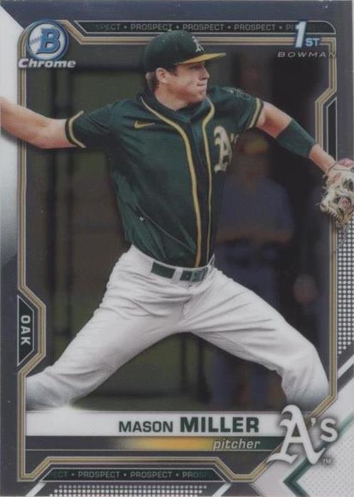 2021 Bowman Draft - Mason Miller #BDC-85