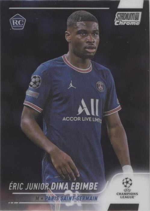 2021-22 Topps Stadium Club Chrome UCL Eric-Junior Dina-Ebimbe #41