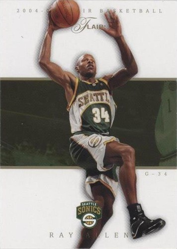 2004-05 Flair - Ray Allen #56