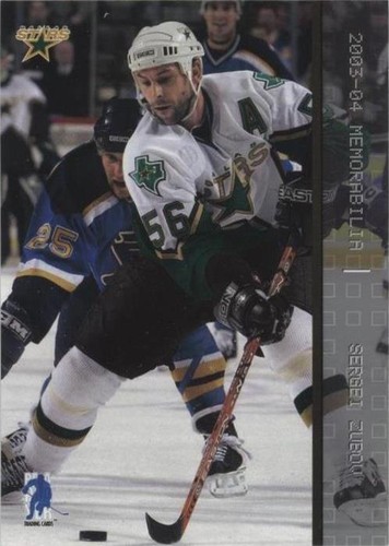 2003-04 In the Game Be A Player Memorabilia - Sergei Zubov #88