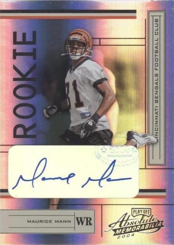 2004 Playoff Absolute Memorabilia Maurice Mann #179