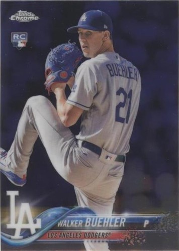 2018 TOPPS CHROME #71 WALKER BUEHLER *ROOKIE PSA 10 GEM MINT