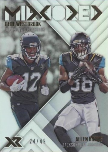 2017 Panini XR Allen Hurns Dede Westbrook #M-WH