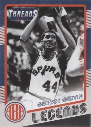 2014-15 Panini Threads - George Gervin #9