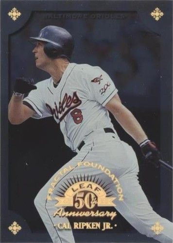1998 Leaf Fractal Foundation - Cal Ripken #133
