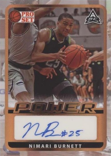 2021-22 Leaf Pro Set Power - Nimari Burnett #BA-NB2