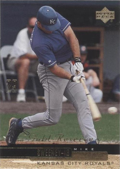 Upper Deck Gold Reserve 2000 - Mike Sweeney #80
