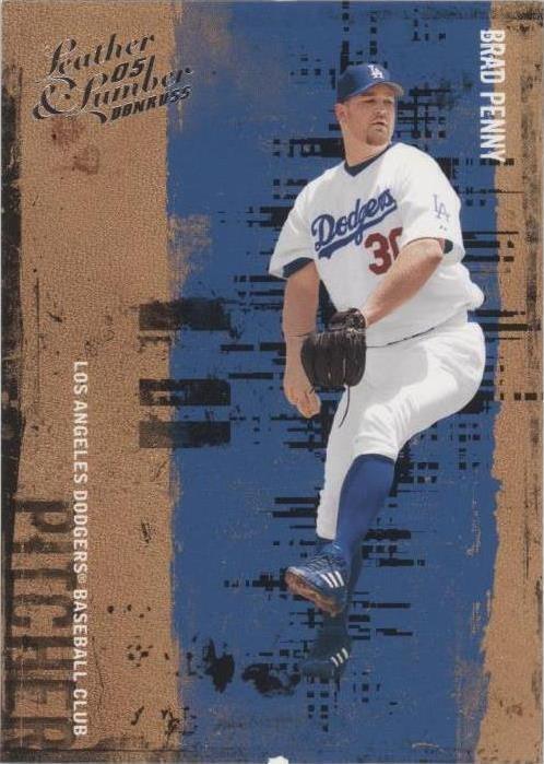 Donruss Leather & Lumber 2005 - Brad Penny #18