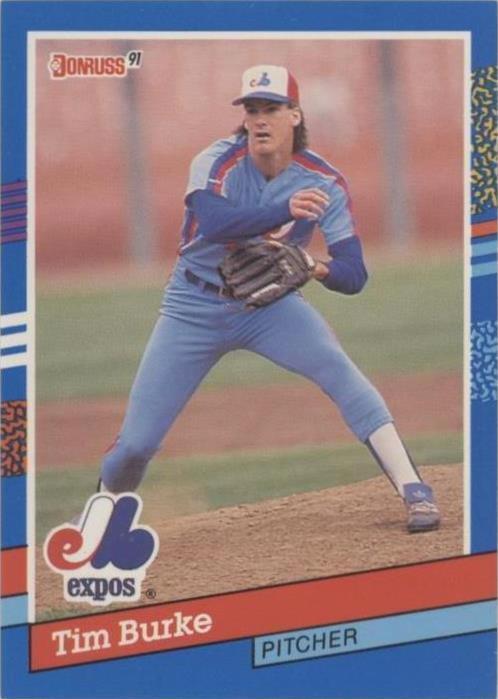 1991 Donruss - Tim Burke #125