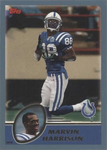 2003 Topps Marvin Harrison #290