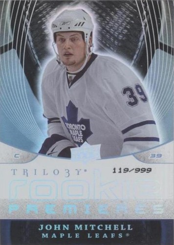 2008-09 Upper Deck Trilogy - John Mitchell #106