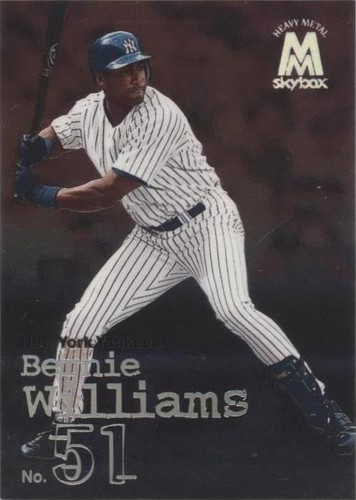 1999 Skybox Molten Metal - Bernie Williams #123