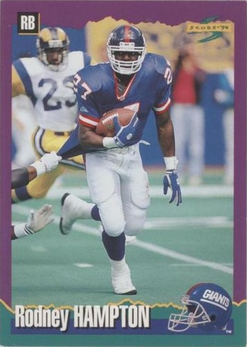 1994 Score Rodney Hampton #147