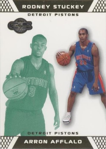 2007-08 Topps Co-Signers - Arron Afflalo/Rodney Stuckey #55