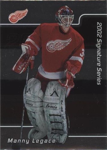 2001-02 In the Game Be A Player Signature Series - Manny Legace #010