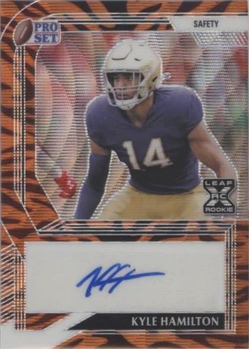 2022 Leaf Pro Set Metal Kyle Hamilton #PA-KH1