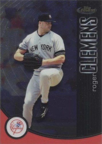 2001 Topps Finest - Roger Clemens #97