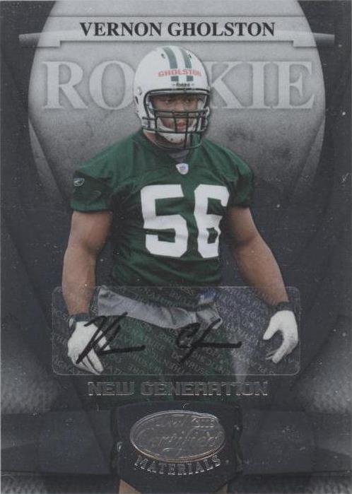 2008 Leaf Certified Materials Vernon Gholston #199