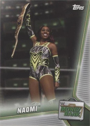 2019 Topps WWE Money in the Bank - Naomi #58