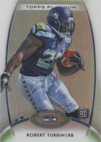 2012 Topps Platinum Robert Turbin #144