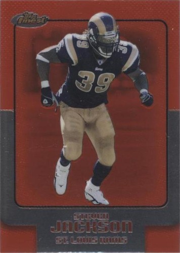 2006 Topps Finest Steven Jackson #45
