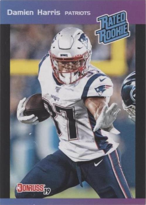 2019 Panini Instant NFL Damien Harris #25