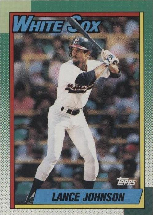 O-Pee-Chee 1990 - Lance Johnson #587