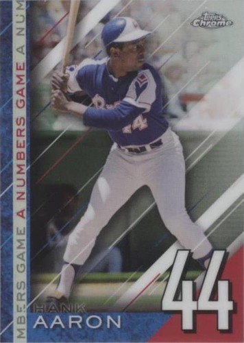 2020 Topps Chrome Update Series - Hank Aaron #NGC-25